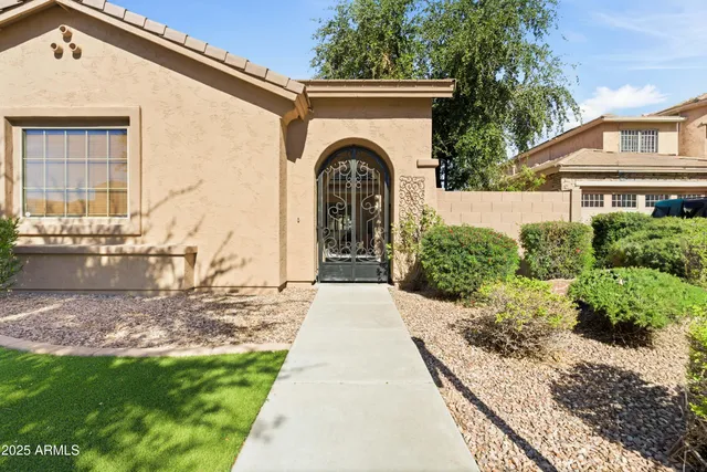 a view of an empty room with stairs