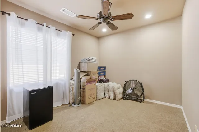 a view of outdoor space with playground and road