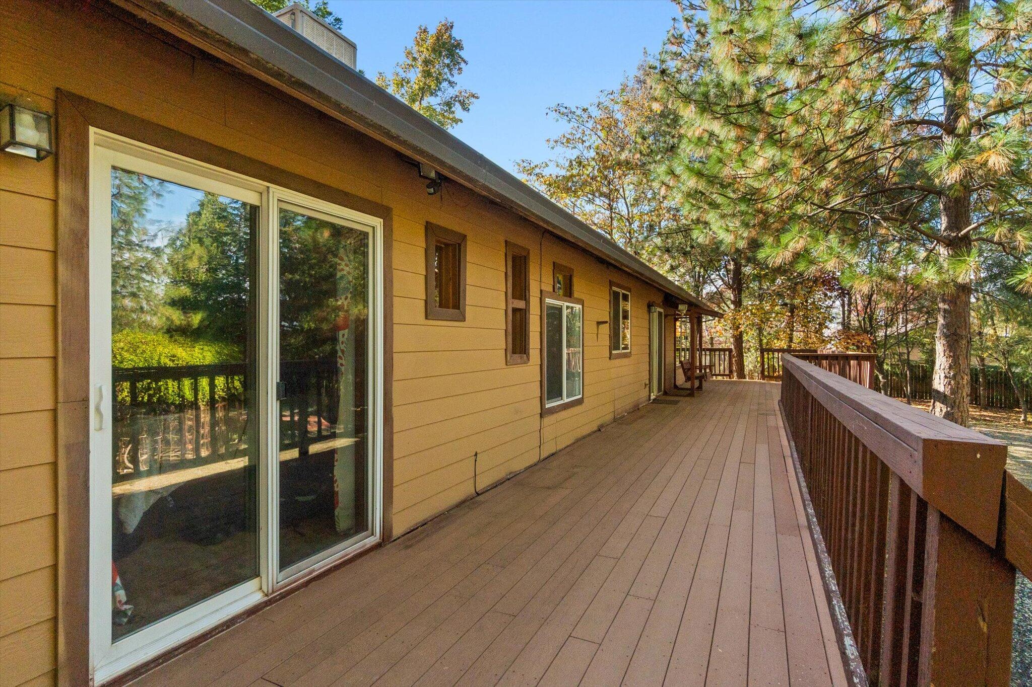 28449 Whippoorwill Circle Shingletown, CA 96088 - Photo 25 of 52 a view of outdoor space with deck and wooden floor