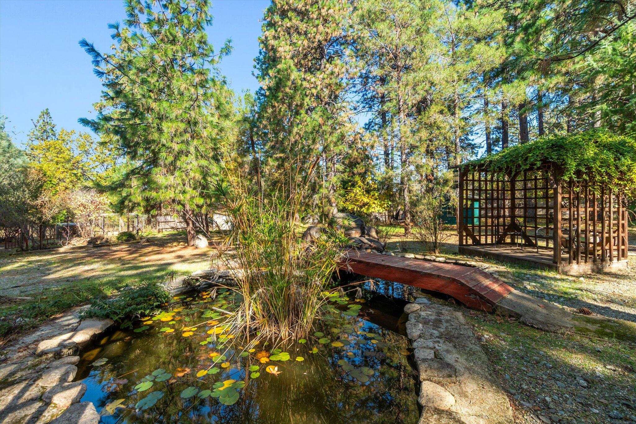 28449 Whippoorwill Circle Shingletown, CA 96088 - Photo 32 of 52 a view of swimming pool from a backyard