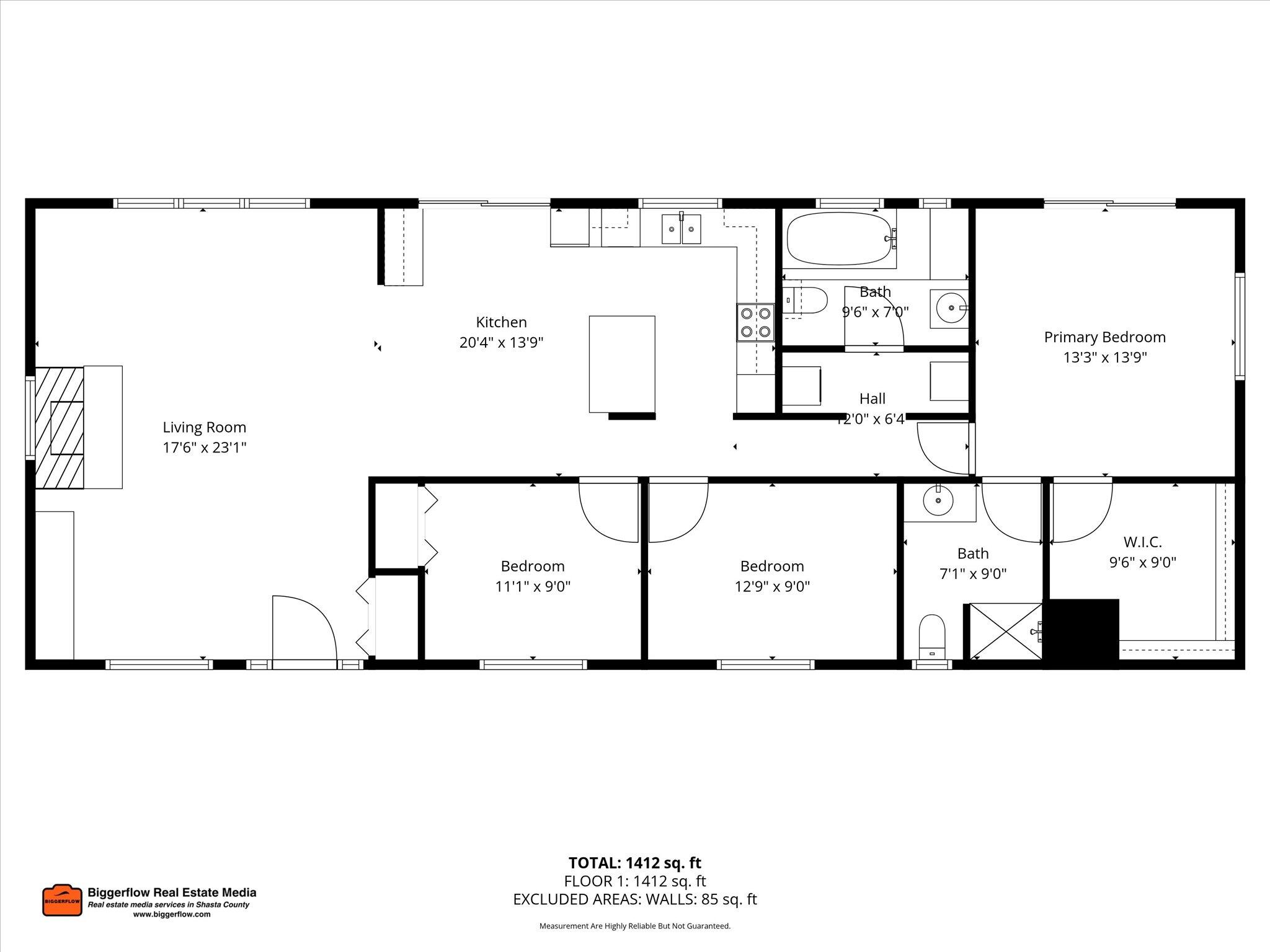 28449 Whippoorwill Circle Shingletown, CA 96088 - Photo 52 of 52 a picture of a floor plan