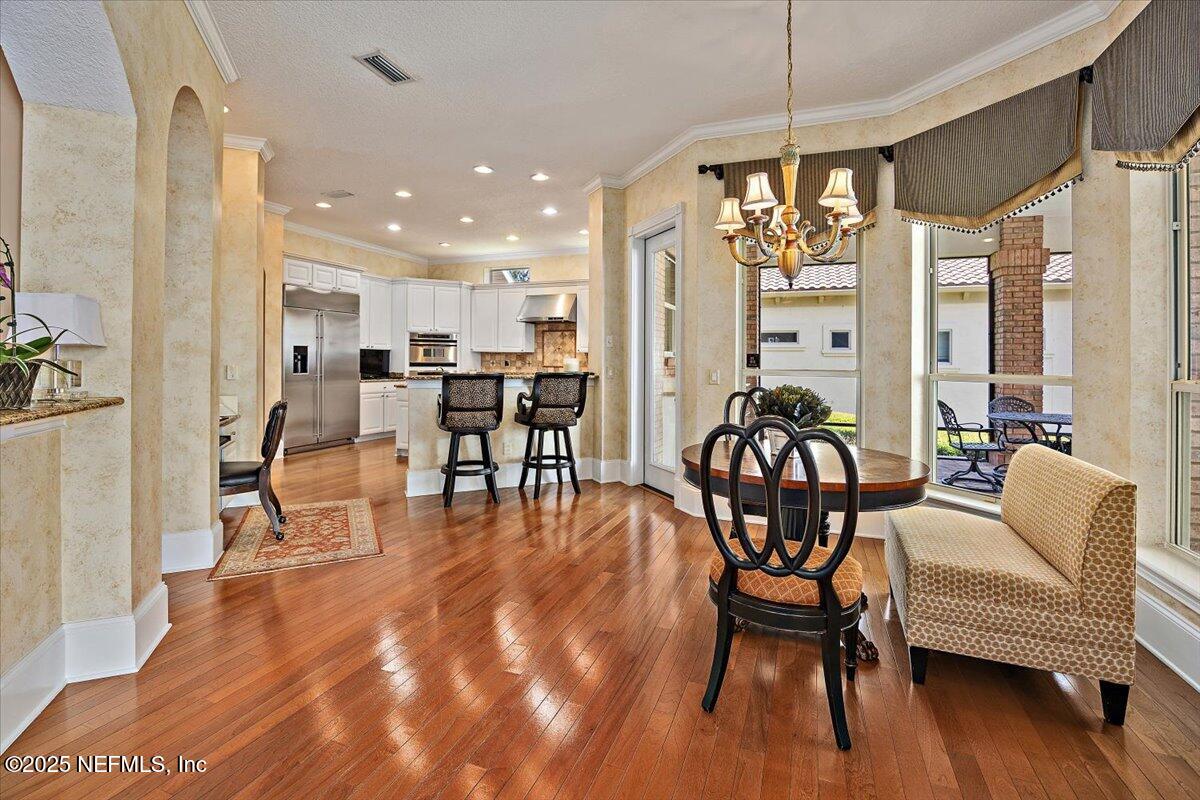 1020 Fruit Cove Road Jacksonville, FL 32259 - Photo 35 of 88 12-Breakfast Dining to Kitchen
