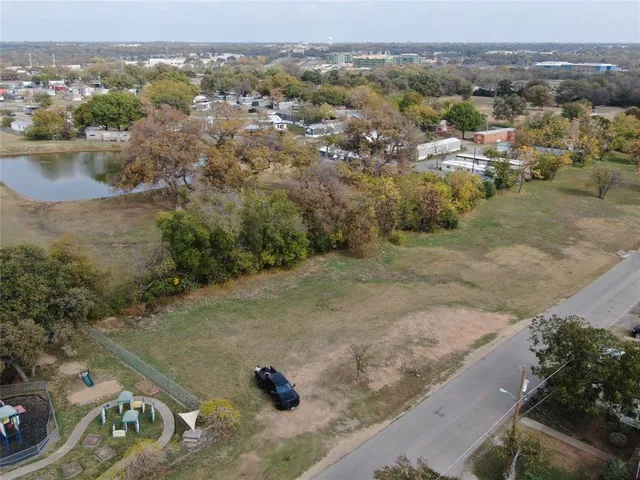 a view of a lake with a mountain