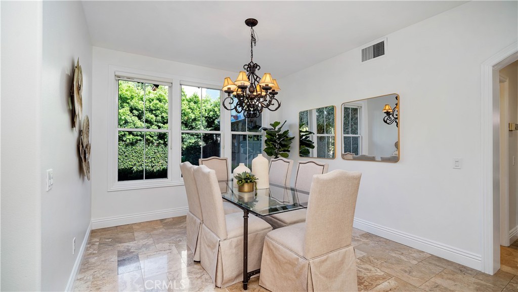16 Bayleaf Lane Irvine, CA 92620 - Photo 18 of 66 a dining room with furniture window and outside view