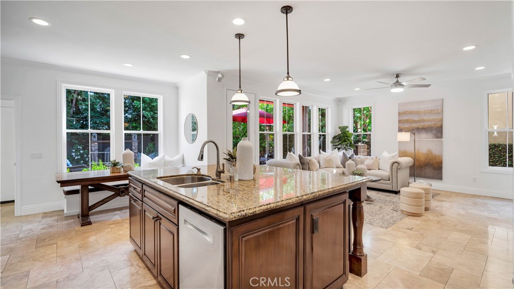 16 Bayleaf Lane Irvine, CA 92620 - Photo 26 of 66 Kitchen with view towards backyard