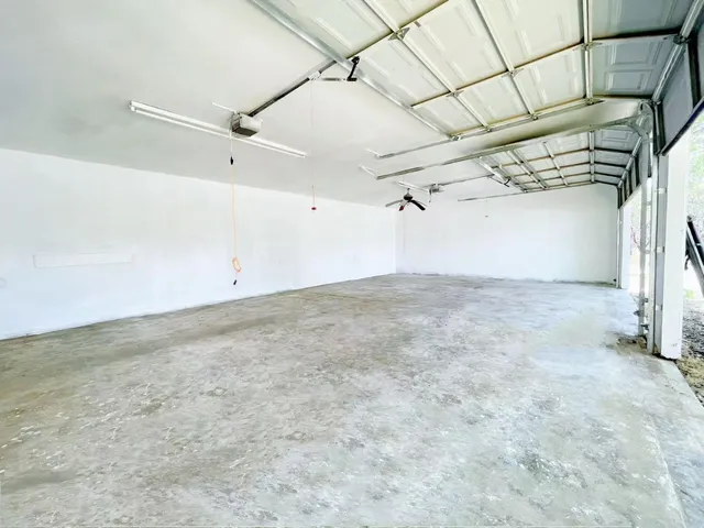 a backyard of a house