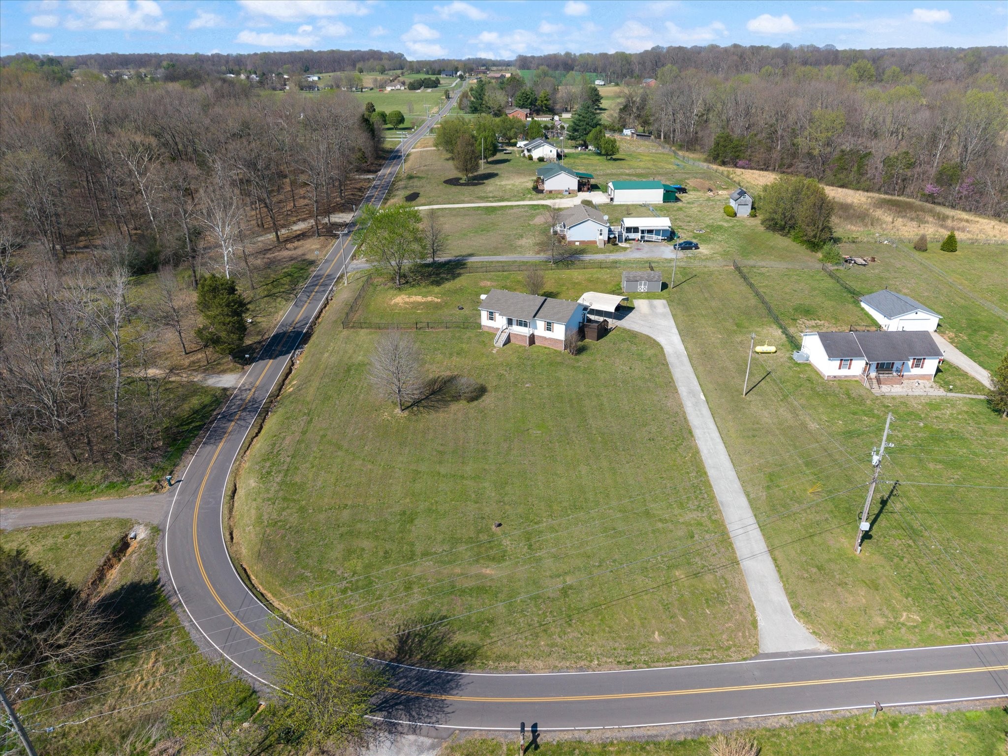 3695 Armstrong Road Springfield, TN 37172 - Photo 18 of 36 a view of a swimming pool with a yard