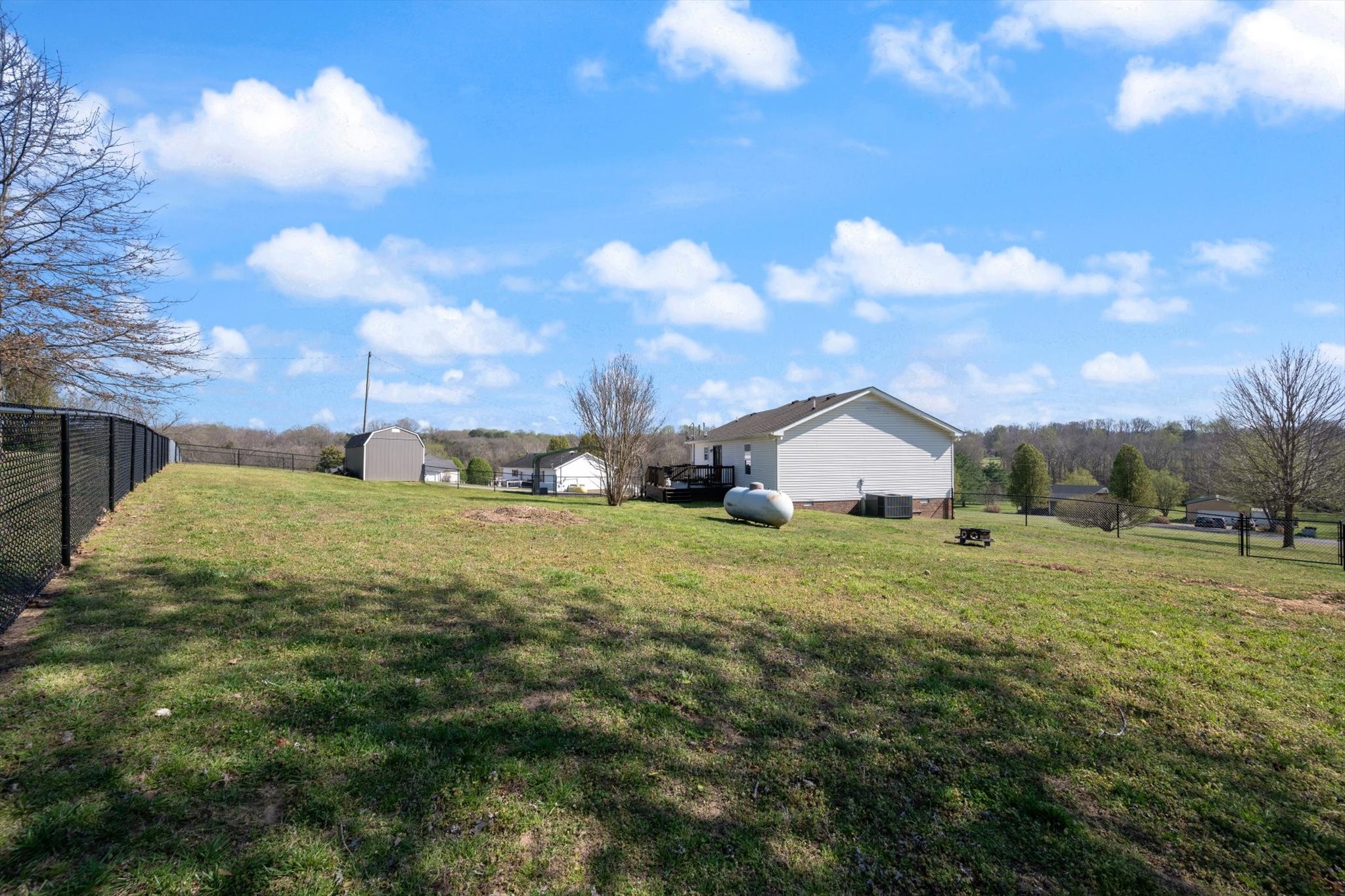 3695 Armstrong Road Springfield, TN 37172 - Photo 6 of 36 a view of an house with a big yard and large trees