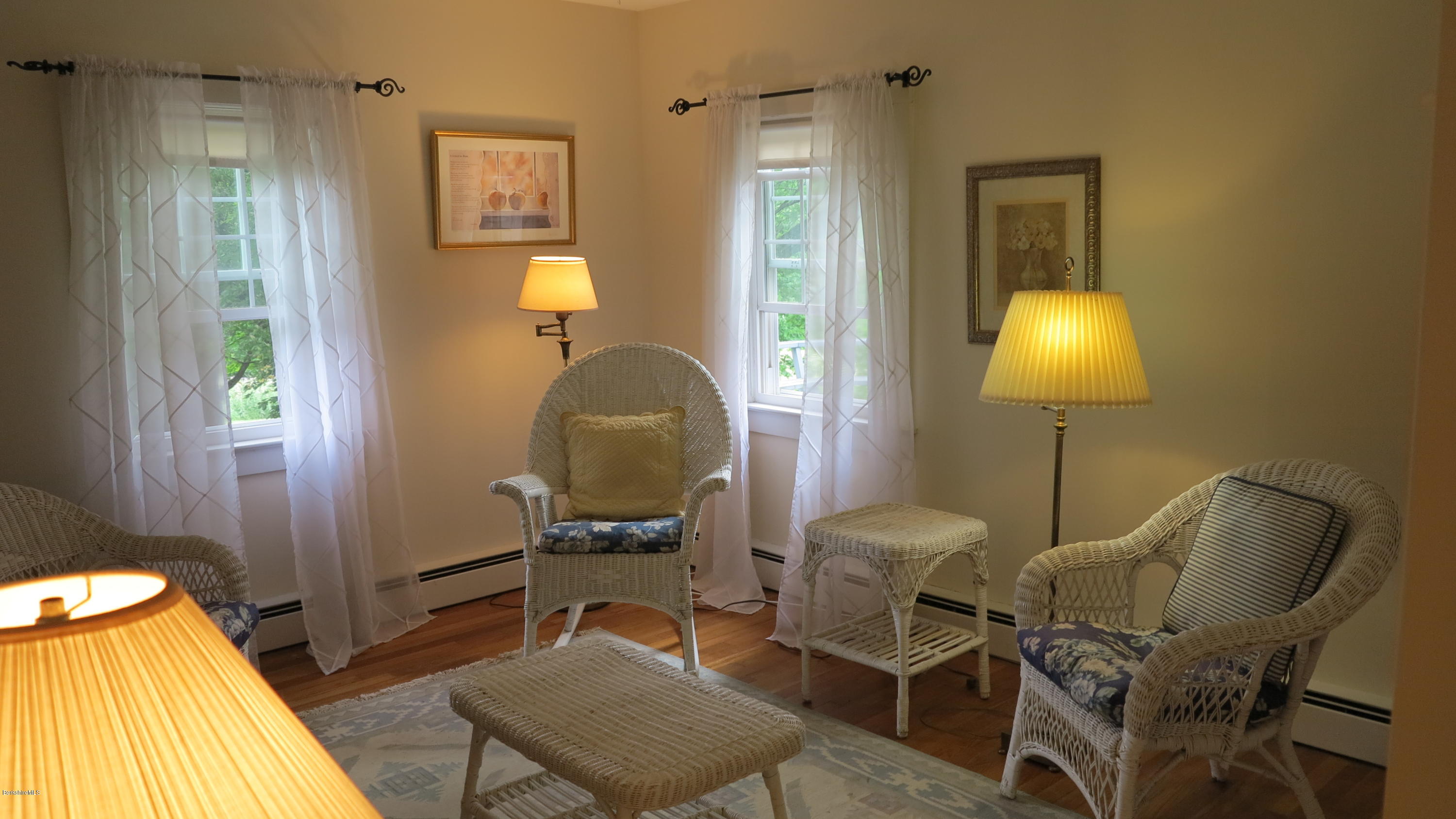 160 Cheever Road Richmond, MA 01254 - Photo 12 of 27 a workspace with furniture and lamp