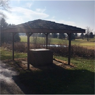 6236 Highway 38 DeKalb, IL 60115 - Photo 8 of 10 a view of a swimming pool with a yard