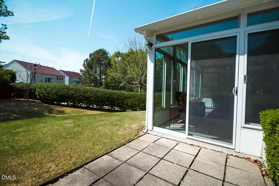 5335 Brandy Bay Road Raleigh, NC 27613 - Photo 28 of 29 a view of a backyard of a house