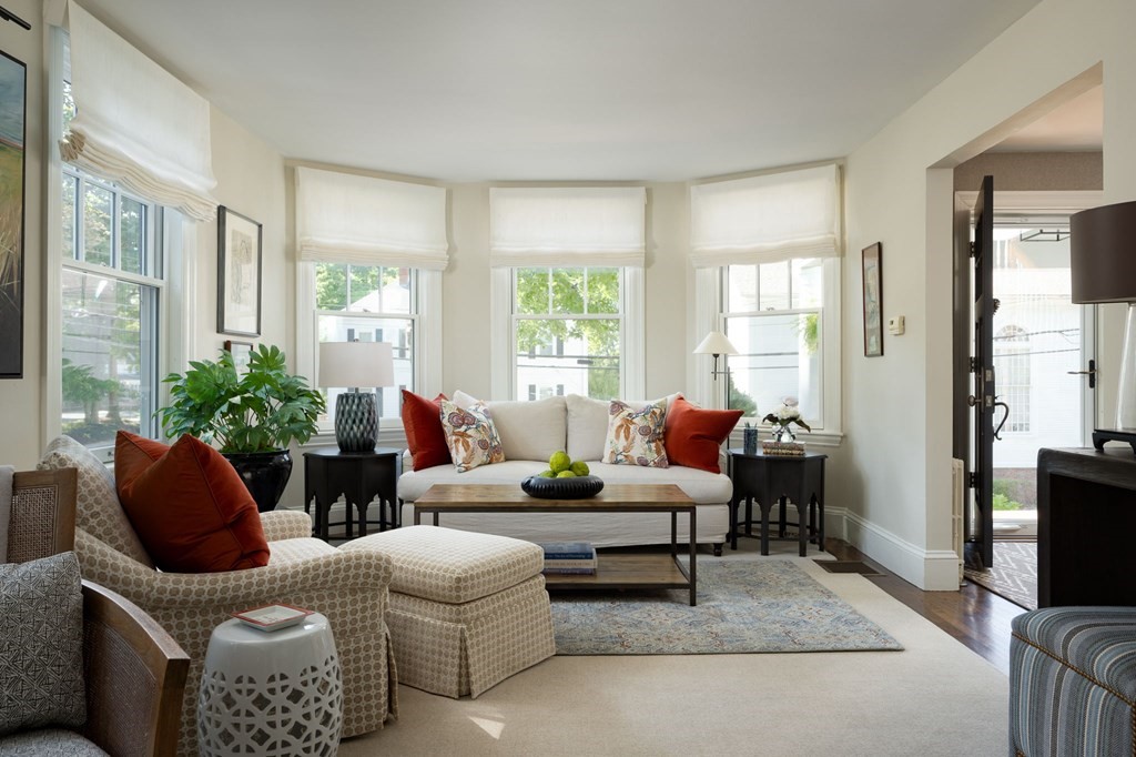 10 Elm Street Hingham, MA 02043 - Photo 4 of 19 a living room with furniture potted plant and a large window