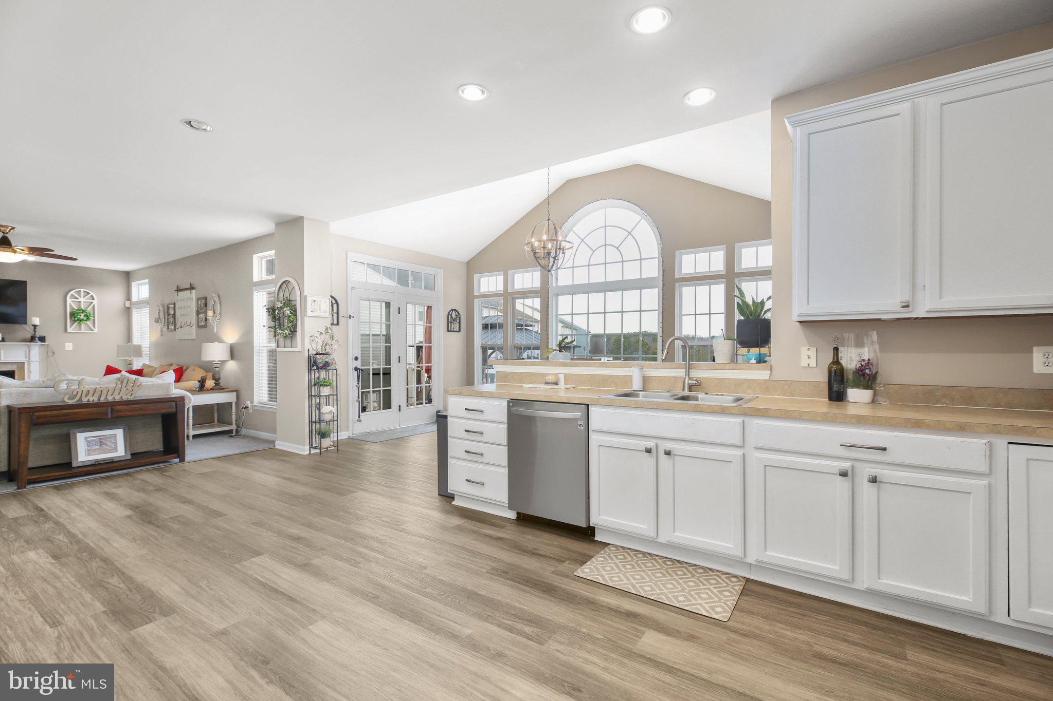 5233 Windbreak Drive Fredericksburg, VA 22407 - Photo 12 of 53 a view of a kitchen with window and cabinets