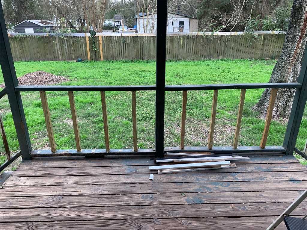 22720 Hudson Road New Caney, TX 77357 - Photo 21 of 40 a view of green field with wooden fence