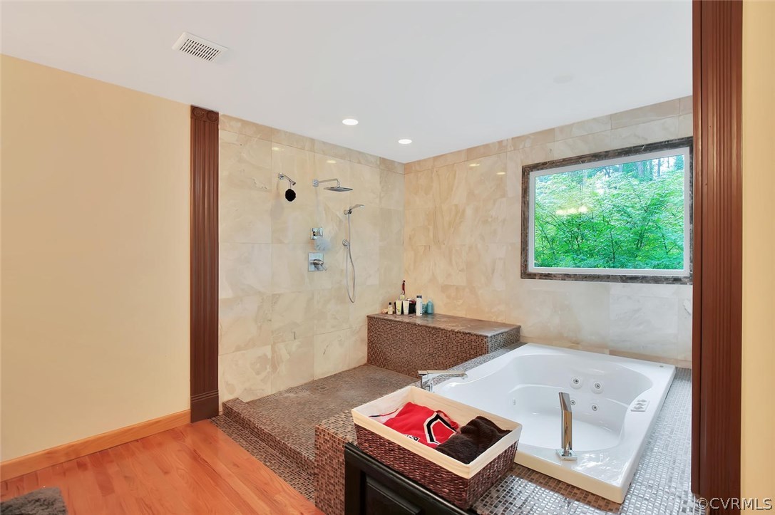 1601 Point Of Rocks Road Chester, VA 23836 - Photo 11 of 20 Master Bathroom with two 5' Vanities with granite