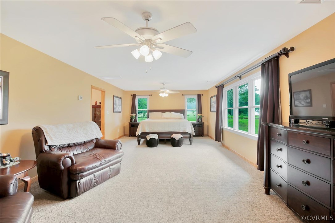 1601 Point Of Rocks Road Chester, VA 23836 - Photo 9 of 20 30 x 15 Master Bedroom with 15 x 9 walk-in closet