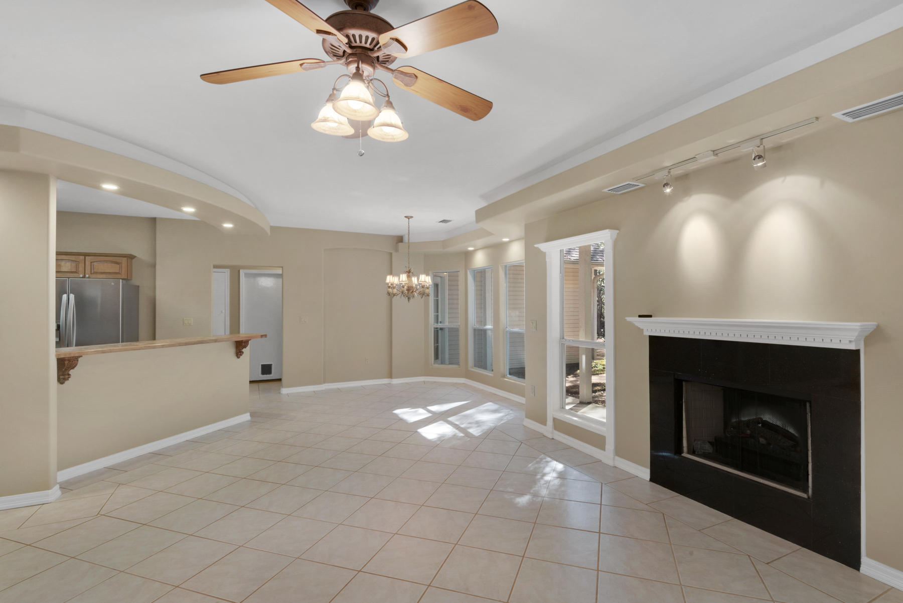 149 West Wild Briar Road Miramar Beach, FL 32550 - Photo 10 of 58 Living Room to Kitchen and Dining
