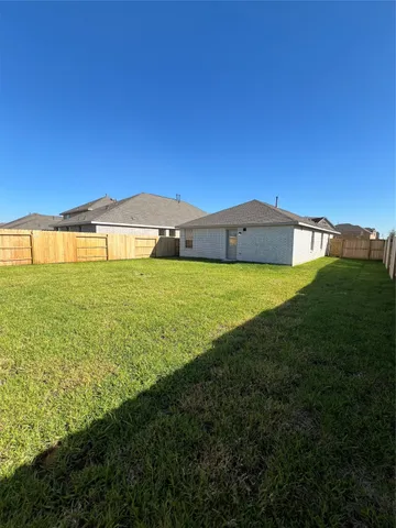 a view of an outdoor space and a yard