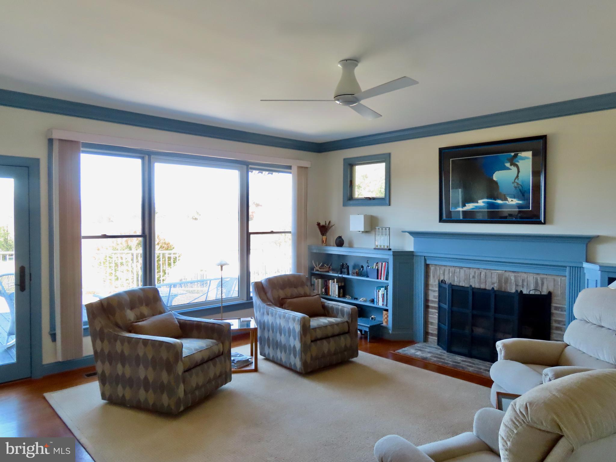 643 Richmond Road Amissville, VA 20106 - Photo 12 of 48 a living room with furniture and a fireplace