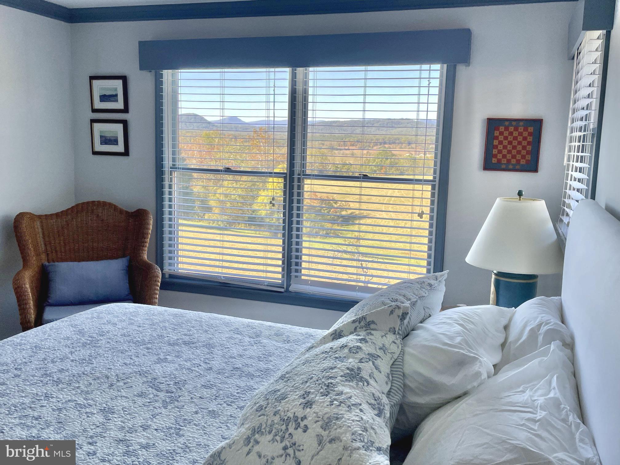 643 Richmond Road Amissville, VA 20106 - Photo 35 of 52 a bed sitting in a bedroom next to a window