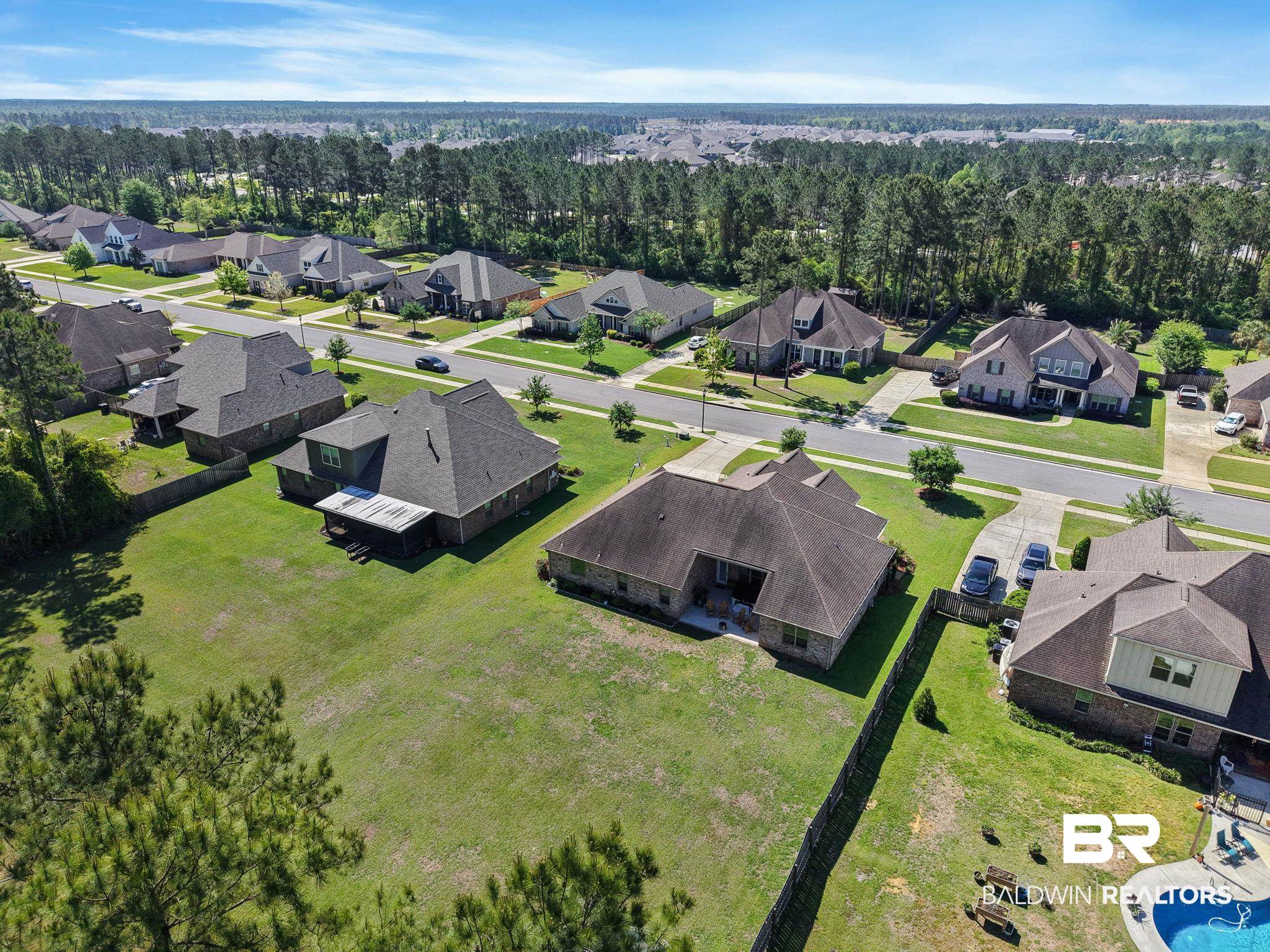 31911 Bobwhite Road Daphne, AL 36527 - Photo 64 of 85 Aerial view of residential area