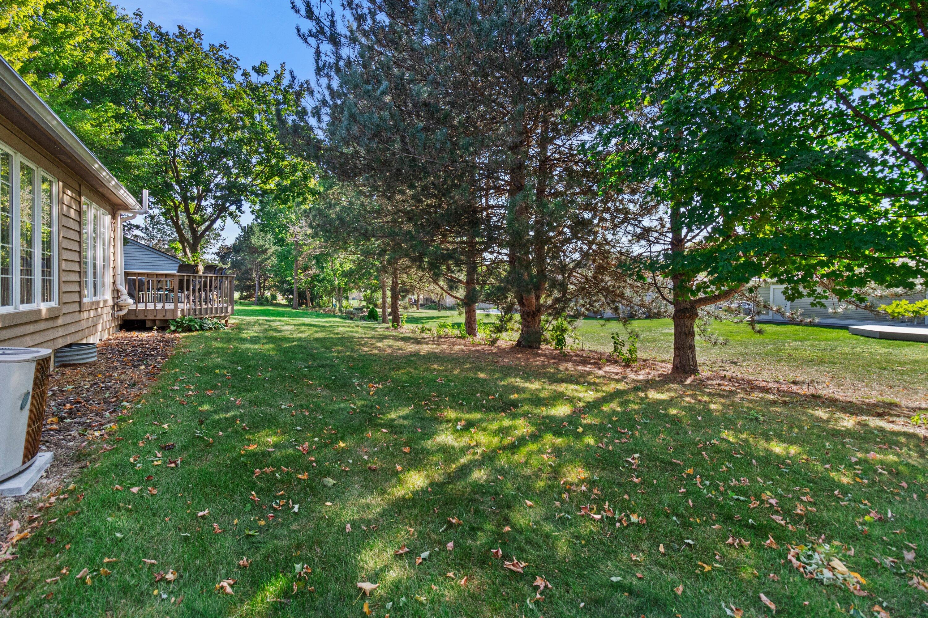 7727 Maple Ridge Court Franklin, WI 53132 - Photo 22 of 23 Privacy in the backyard