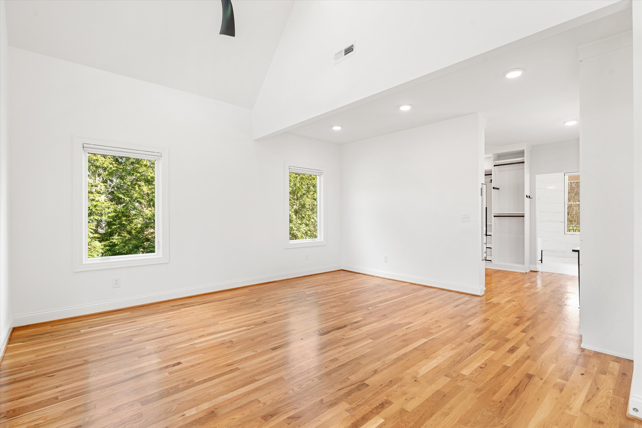 3863 Saundersville Ferry Road Mount Juliet, TN 37122 - Photo 36 of 83 an empty room with wooden floor and windows