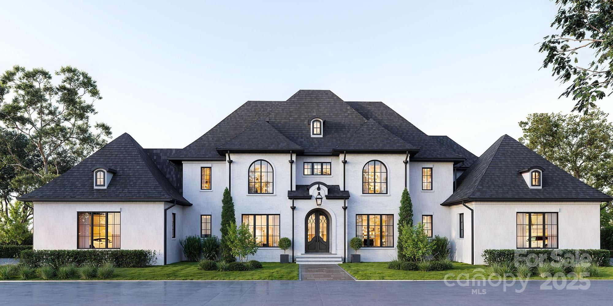 1041 Maxwell Court, Unit 9 Marvin, NC 28173 - Photo 1 of 1 front view of a house with a yard