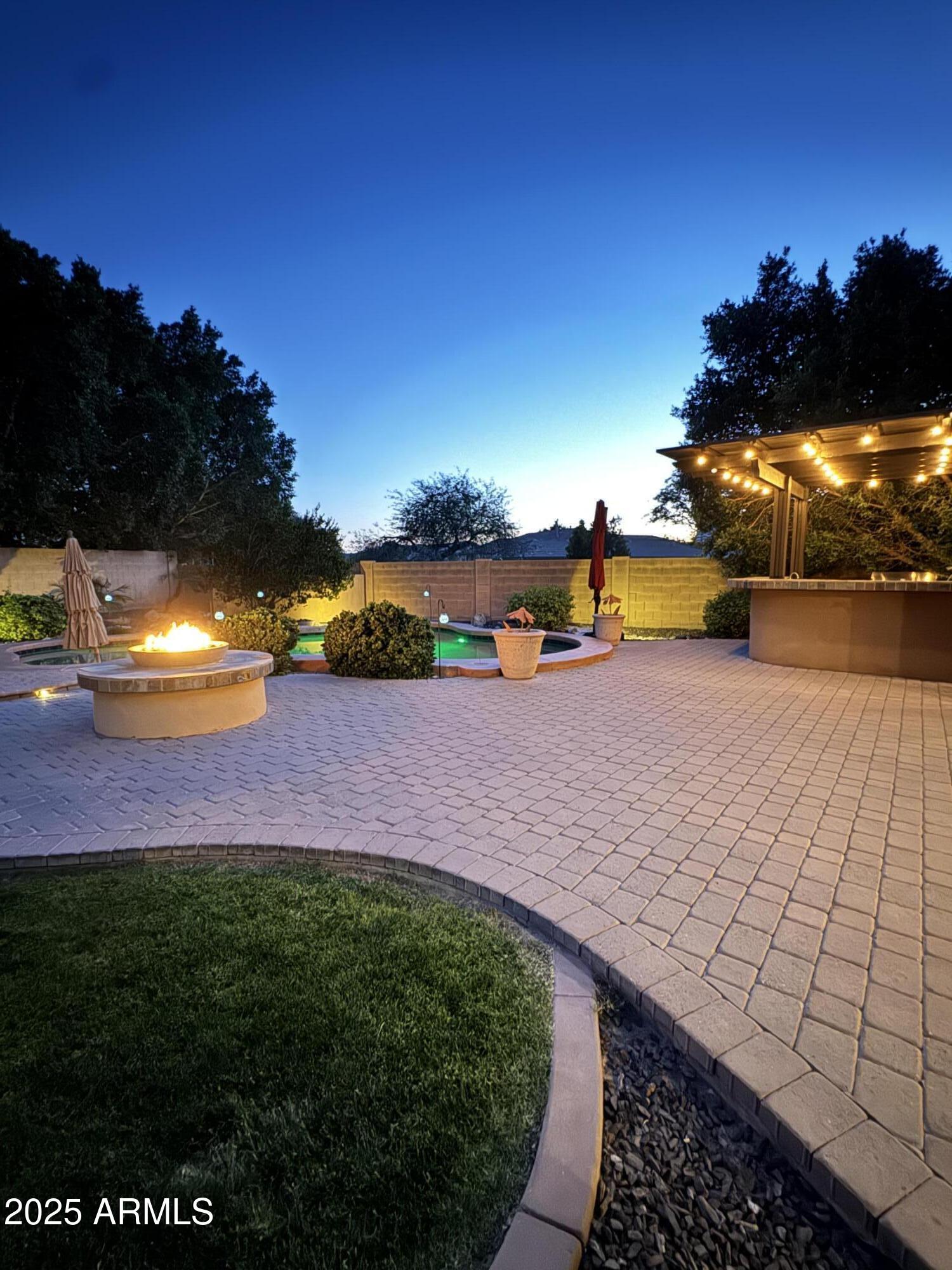 5523 West Yearling Road Phoenix, AZ 85083 - Photo 17 of 54 an aerial view of a house with a yard and lake view