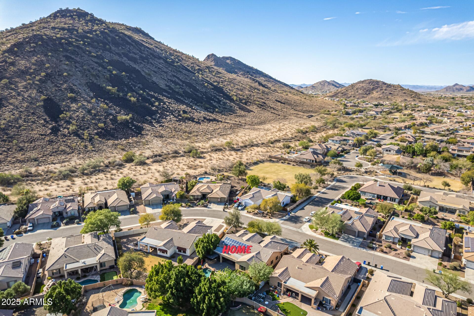 5523 West Yearling Road Phoenix, AZ 85083 - Photo 39 of 54 an aerial view of residential houses with outdoor space