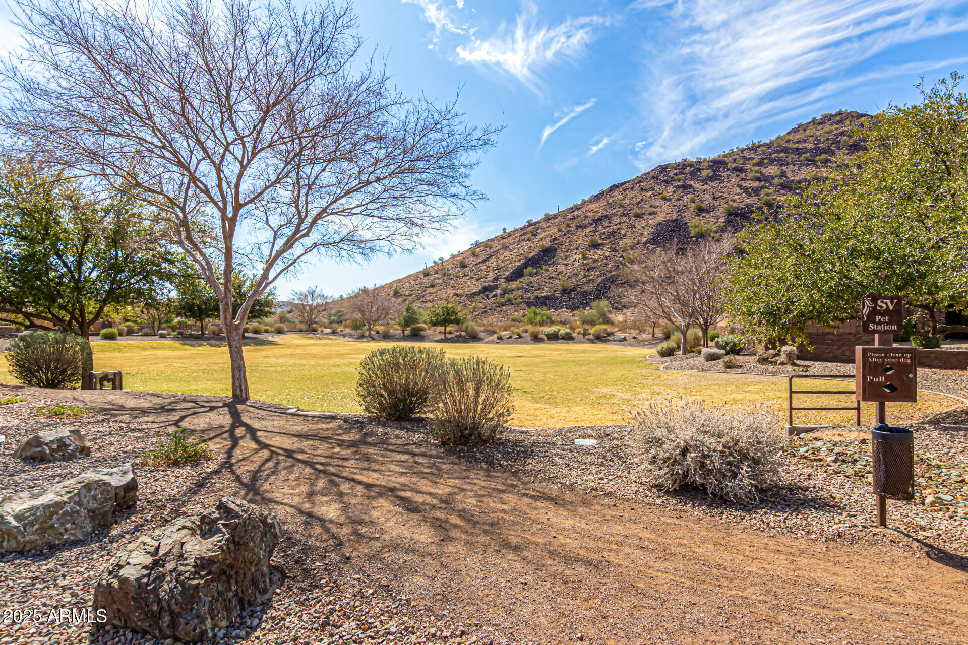 5523 West Yearling Road Phoenix, AZ 85083 - Photo 42 of 54 a view of a yard with wooden fence