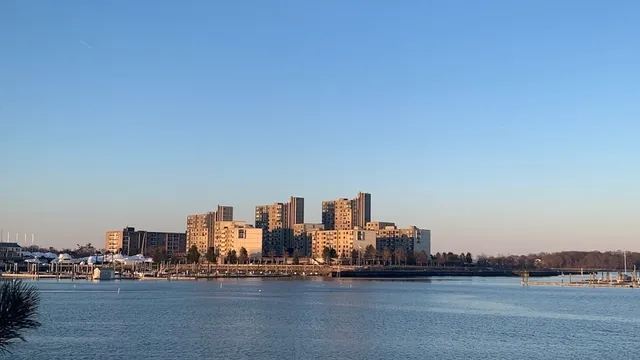 a view of a black and white checkered floor