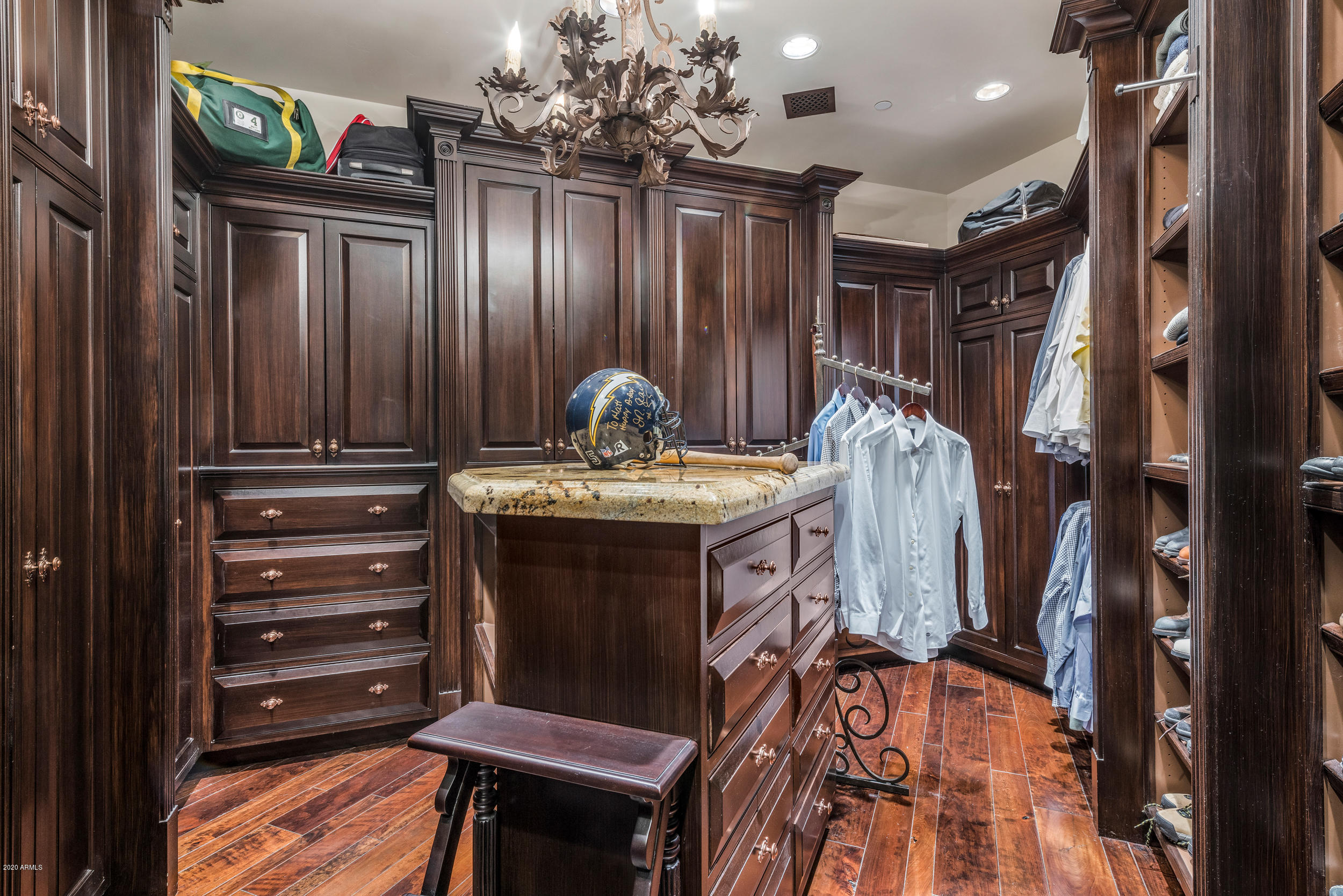 5035 North Invergordon Road Paradise Valley, AZ 85253 - Photo 22 of 43 Master Closet His