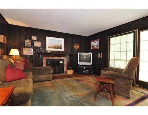 539 Old Mill Road Fox Chapel, PA 15238 - Photo 11 of 17 Family Room. The family rooms focal point is the fireplace with brick surround and wood mantel. And the family room boasts hardwood floors & large sliding glass doors to the spacious deck.