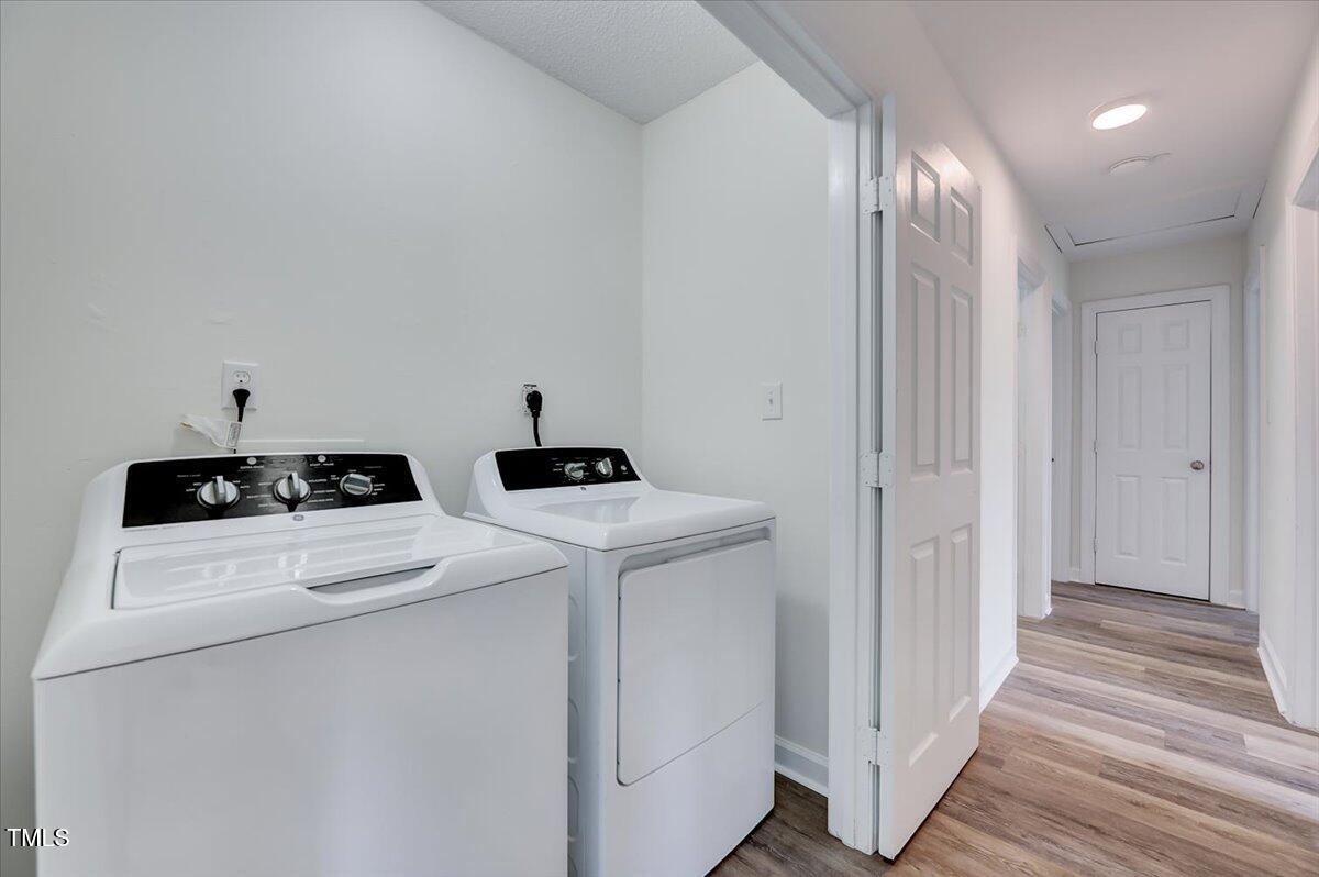 216 Katie Drive Rocky Mount, NC 27803 - Photo 17 of 27 a utility room with dryer and washer
