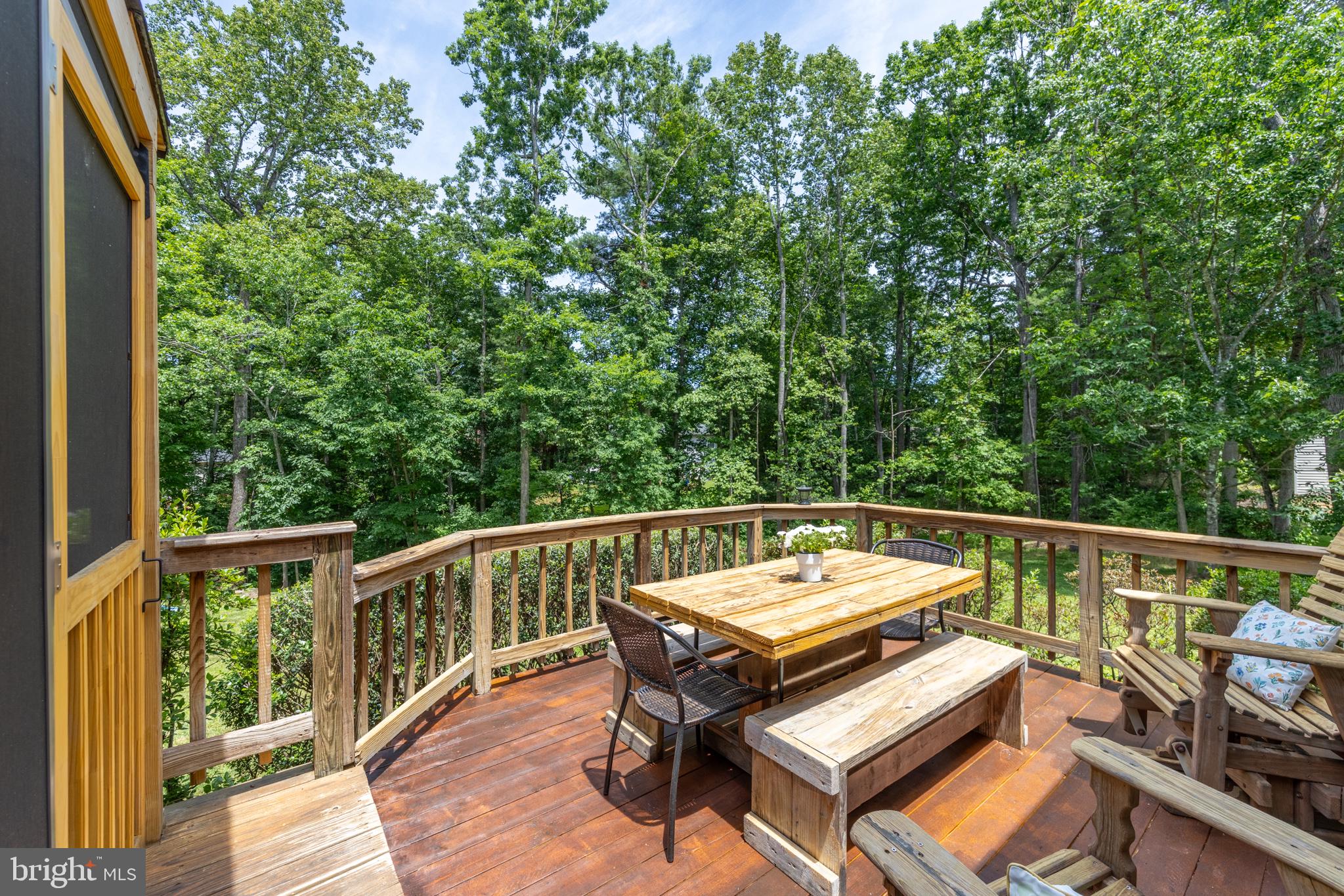 164 Oliver Lane Ruckersville, VA 22968 - Photo 9 of 39 Serene deck overlooking lush woods.