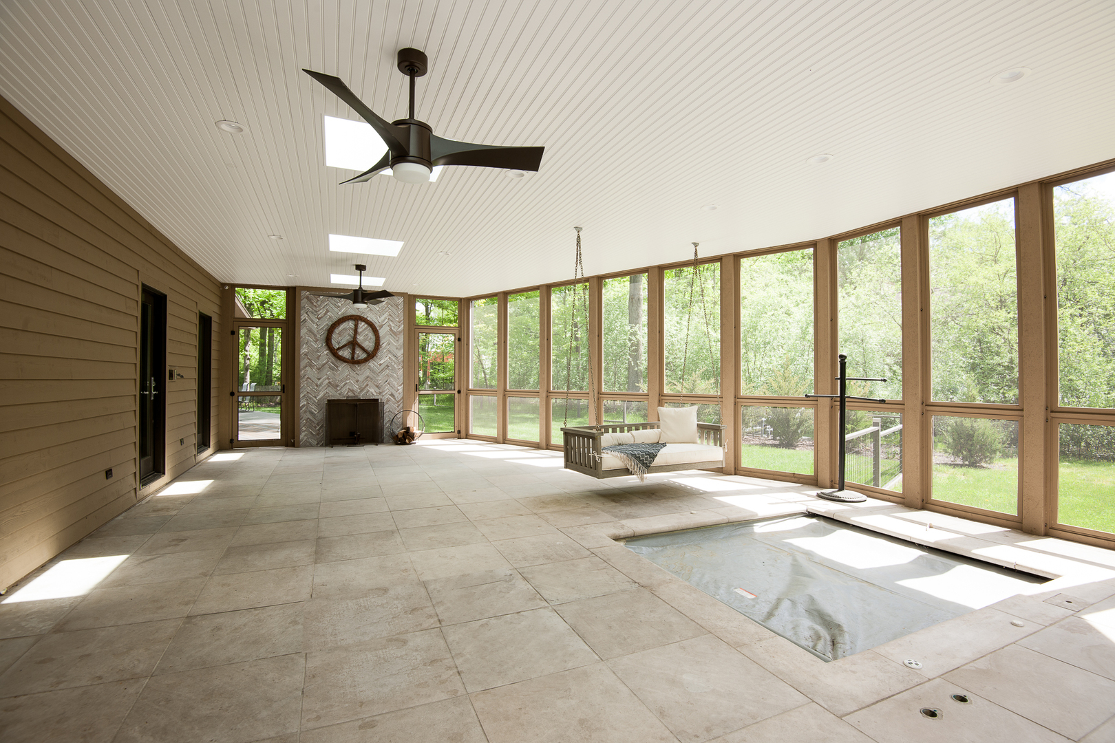 Undisclosed Address Riverwoods, IL 60015 - Photo 4 of 33 a large hall with a large window and chandelier