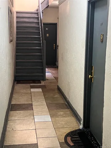 a view of path along with wall