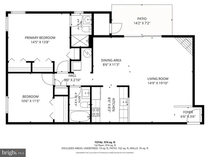 $215,000 | 6609 Rapid Water Way, Unit 103, Glen Burnie, MD 21060