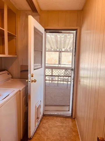 a view of washer and dryer