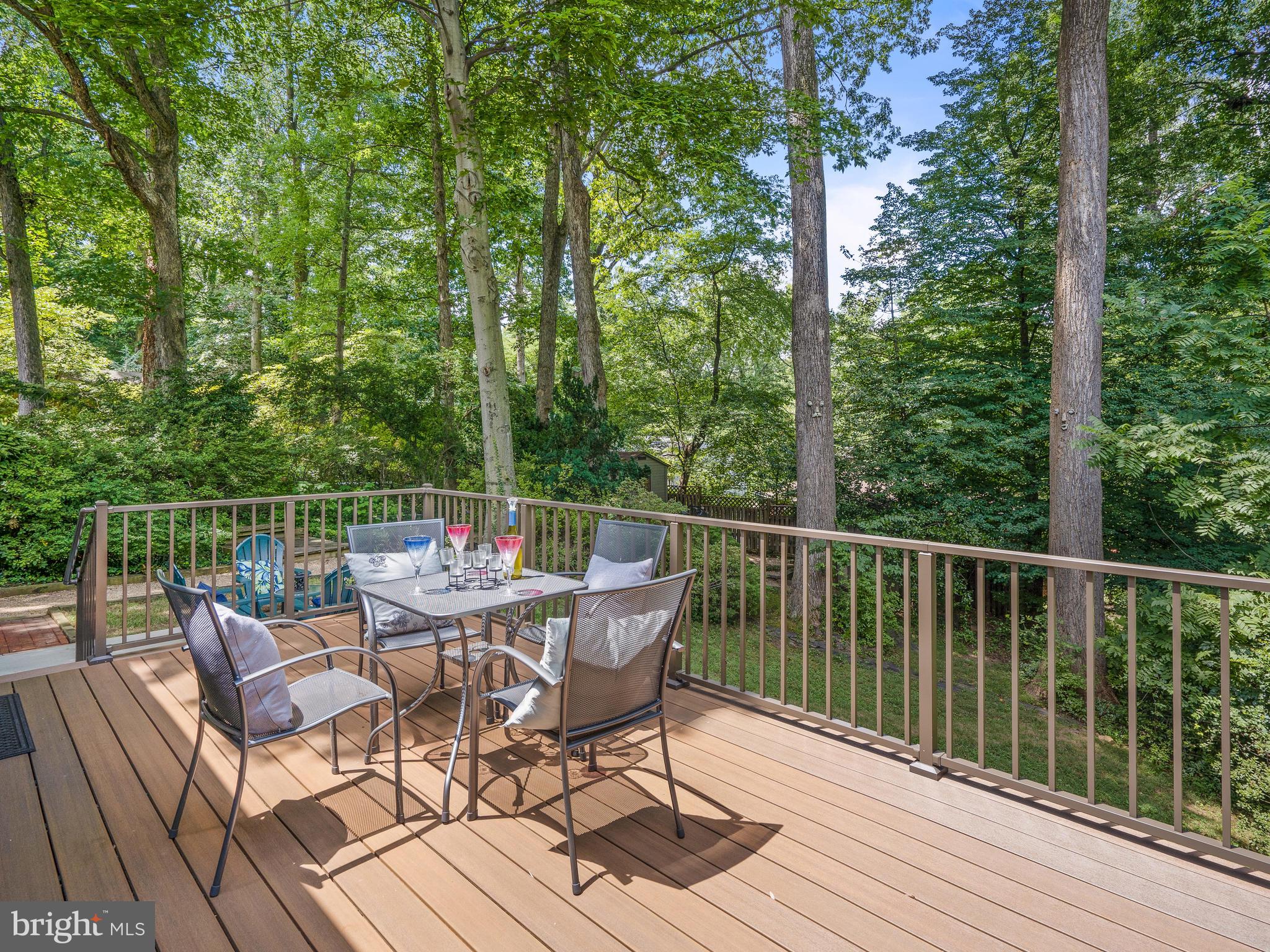 108 Devon Court Silver Spring, MD 20910 - Photo 29 of 33 2 Yrs Young Deck w/Powder Coated Aluminum Railing.