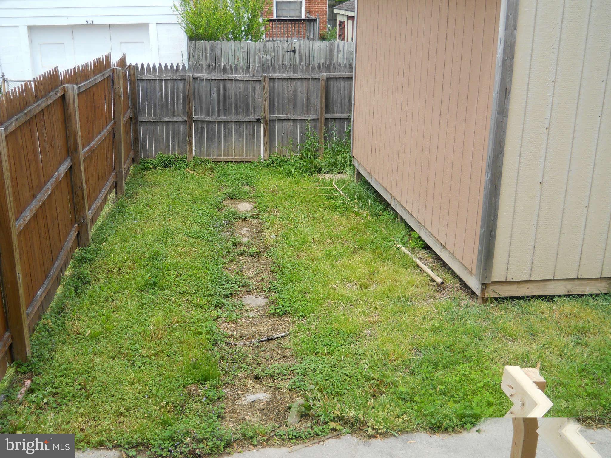 912 Arncliffe Road Baltimore, MD 21221 - Photo 12 of 13 Exterior (Rear)-Backyard-photo one