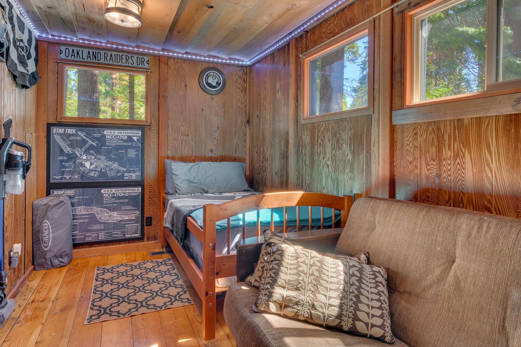 2575 Owl Lane Homewood, CA 96141 - Photo 13 of 20 a bedroom with furniture and a window