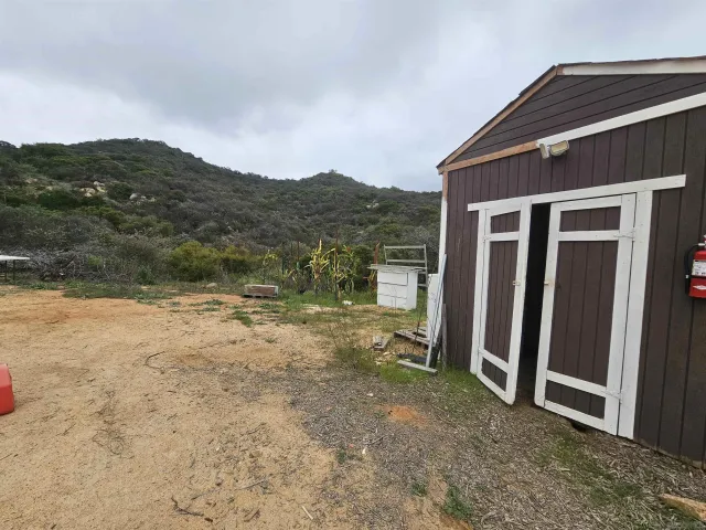 a house with a outdoor space