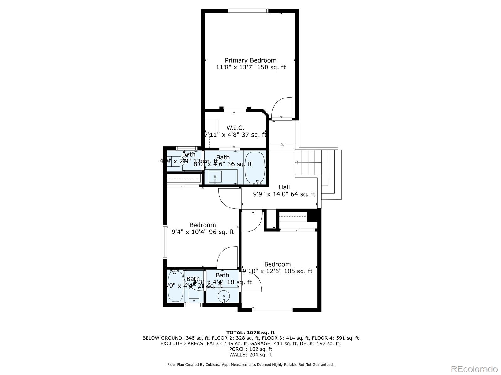 8743 Wildrye Circle Parker, CO 80134 - Photo 29 of 35 a picture of a floor plan