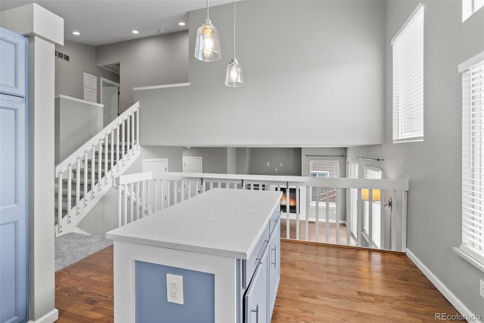 8743 Wildrye Circle Parker, CO 80134 - Photo 9 of 35 a view of a hallway with seating area