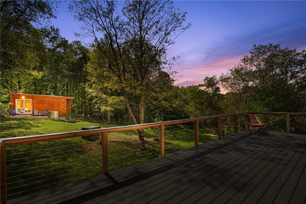 146 Luna Way Markleton, PA 15551 - Photo 2 of 50 a view of a balcony with an outdoor space