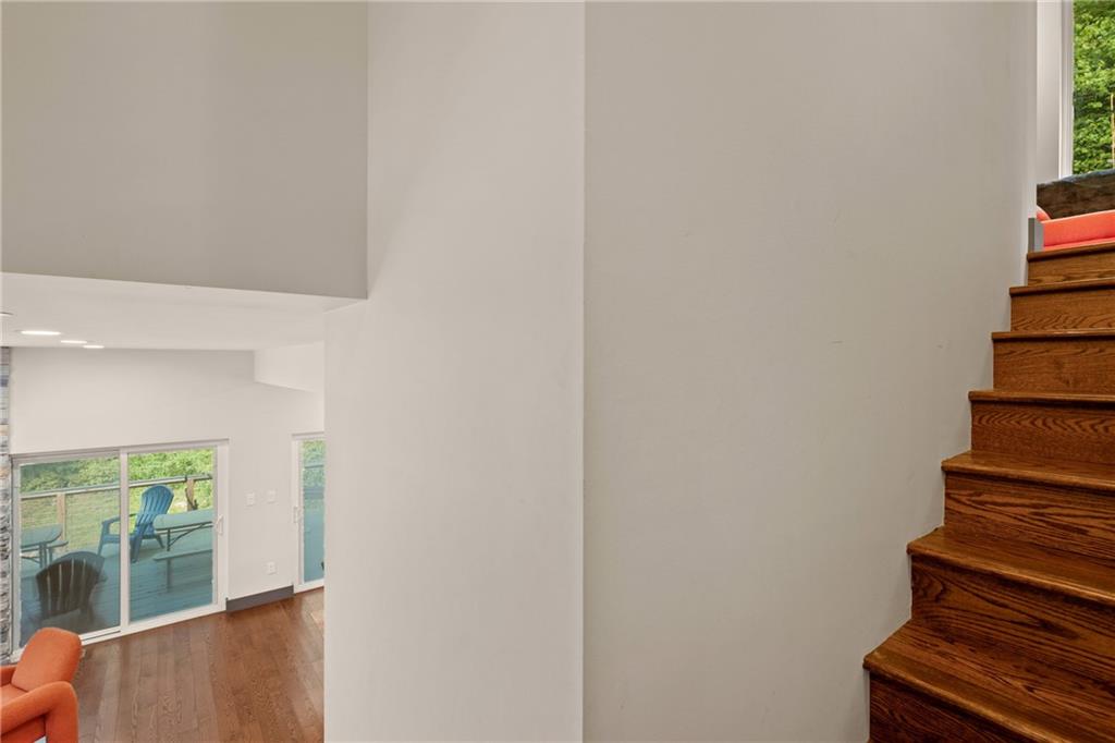 146 Luna Way Markleton, PA 15551 - Photo 23 of 50 a view of entryway with wooden floor