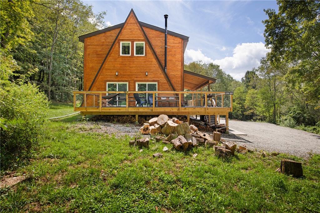 146 Luna Way Markleton, PA 15551 - Photo 43 of 50 an aerial view of a house