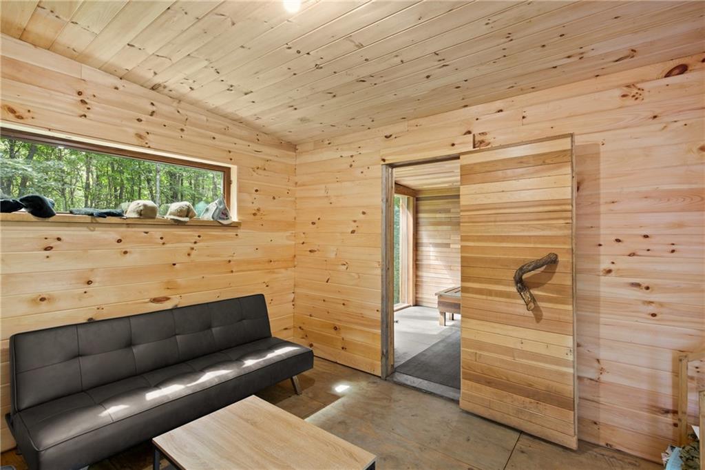 146 Luna Way Markleton, PA 15551 - Photo 45 of 50 a bathroom with a sink and a shower